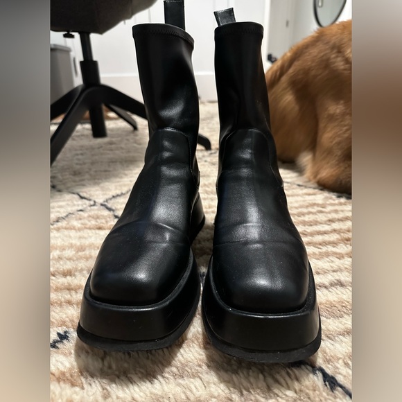 Gia Borghini x RHW ankle flat boot - Picture 2 of 6